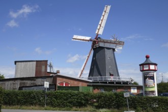 Dutch windmill in Bardowick