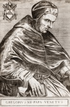 Gregory XII, c.?1326 – 18 October 1417, Pope from 30 November 1406 to 4 July 1415
