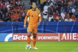 BERLIN, GERMANY - JULY 6, 2024: Euro 2024 quarterfinal match Nederlands vs Turkey (Turkiye) 2:1. In