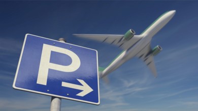 Symbolic image on the subject of Park an fly