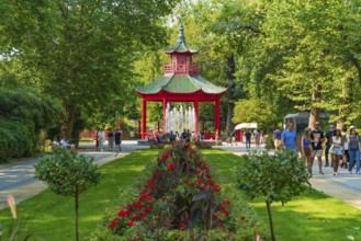 Garden in Berlin Zoo in Germany