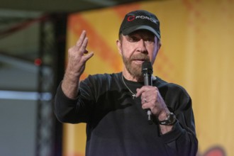 DORTMUND, GERMANY, December 1st 2018: Chuck Norris (*1940, American martial artist, actor, film