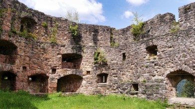Hohenschramberg castle ruins