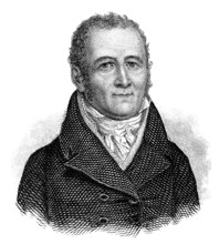 Johann Peter Hebel, 1760 - 1826, a German poet, a Protestant theologian and educator, Alemannic