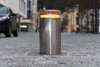 Road bollard, Bergen, Norway, Scandinavia, Europe