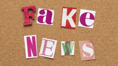 Top view fake news message billboard 3