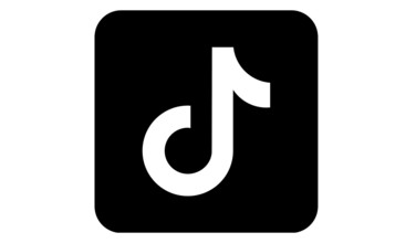 Black tiktok logo, Internet, Logo