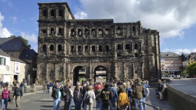 Porta Nigra, Trier, Rhineland-Palatinate, Germany, Europe