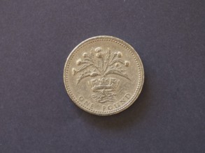 1 pound coin, United Kingdom, Europe