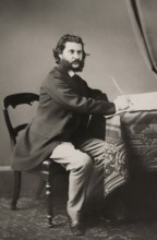 Johann Baptist Strauss II, 1825 – 1899, Austrian composer and violinist, 1879, digitally edited