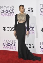 Jennifer Lopez at the People's Choice Awards 2017 held at the Microsoft Theater in Los Angeles, USA