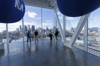 Interior view of the observation tower, Montreal, Province of Quebec, Canada, North America