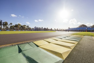 MELBOURNE, AUSTRALIA, MARCH 20: Track atmosphere before the 2024 Australian Grand Prix at Albert