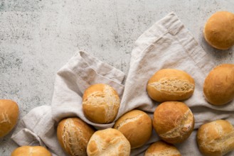 Top view mix buns