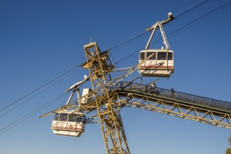 Gibraltar, Spain's South Coast, Europe, December 14, 2023: Cable Cars, Europe