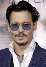 Johnny Depp at the Los Angeles premiere of 'Transcendence' held at the Regency Village Theatre in