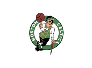 Rotated to right, Logo Boston Celtics, Logo