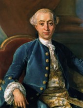 Giacomo Girolamo Casanova, 1725 – 1798, Italian adventurer and author, digitally edited according
