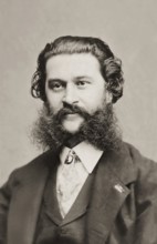 Johann Baptist Strauss II, 1825 – 1899, also known as Johann Strauss Jr., Austrian composer and