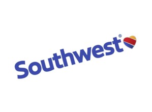 Nach links gedreht, Logo Southwest Airlines, Logo