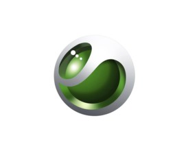 Nach links gedreht, Logo Sony Ericsson, Elektronik, Logo