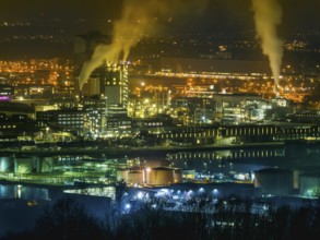 Austria, Linz, industrial estate. Vöst and Chemical Park, Europe