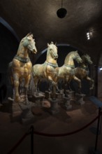 Quadriga of St Mark's Basilica in the Museo di San Marco, Cathedral Museum in San Marco, Venezia,
