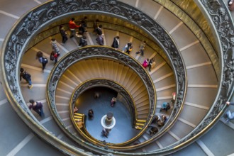 Italy, Rome, Vatican Museum, spiral staircase by Giuseppe Momo Austria, Europe