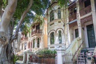 An image of a typical terrace house in Sydney Australia