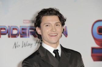 Tom Holland at the Los Angeles premiere of 'Spider-Man: No Way Home' held at the Regency Village