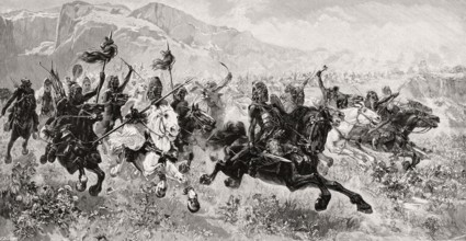 Attack of the Huns, 5th century, Migration Period