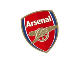 Rotated to left, Arsenal logo, Soccer, Logo