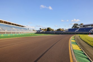 MELBOURNE, AUSTRALIA, MARCH 20: Track atmosphere before the 2024 Australian Grand Prix at Albert