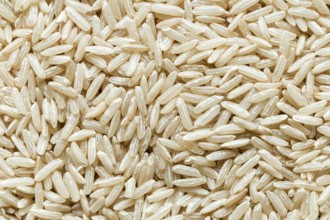 Close up rice grains