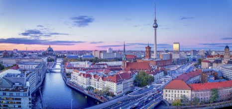 panoramic view at central berlin