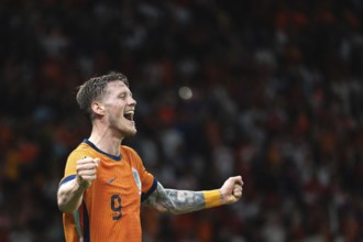 BERLIN, GERMANY - JULY 6, 2024: Euro 2024 quarterfinal match Nederlands vs Turkey (Turkiye) 2:1.