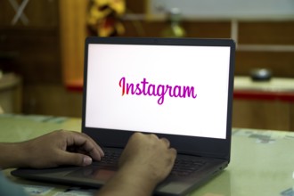 Instagram application. Instagram is largest and most popular photograph social networking