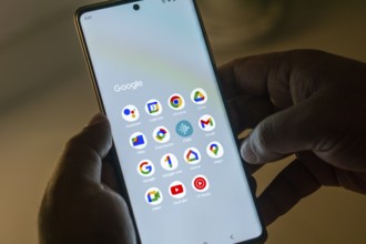 Google services (Google assistant, Calendar, Chrome, Drive, Gmail, Files, Find Device, Fitbit,