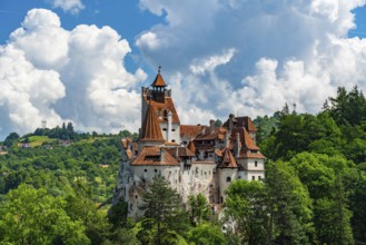 Bran Castle near Brasov, known as Dracula's Castle in Transylvania, Romania, Europe