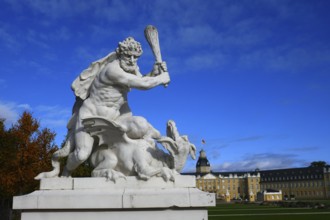 Sculpture in front of Karlsruhe Palace