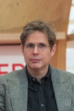 FRANKFURT AM MAIN, Germany, October 21 2023: Daniel Kehlmann (*1975, German-language novelist) at
