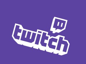 Rotated to right, Twitch emblem, Internet, Logo
