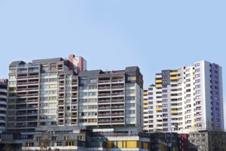 Ihme-Zentrum in Hannover Germany is a dilapidated residential housing estate