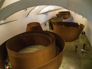 The Matter of Time, Permanent installation by Richard Serra, Guggenheim Museum Bilbao, 20th
