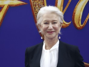 Helen Mirren at the Los Angeles premiere of 'Aladdin' held at the El Capitan Theatre in Hollywood,