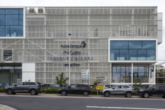 Groot-Bijgaarden, Flemish Brabant, Belgium, May 23, 2024, Facade of an office building housing