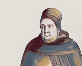 Thomas Aquinas, Thomas von Aquin, Tommaso d'Aquino, c.?1225 – 1274, Italian Dominican friar and
