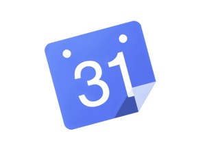 Rotated to left, Google Calendar Logo 2013, Internet, Old Logo from 2013