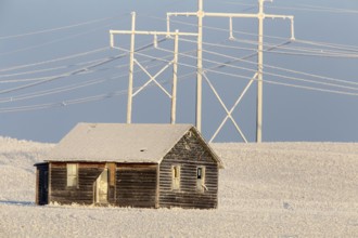 Winter Frost Saskatchewan Canada ice storm danger