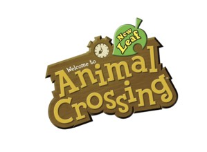 Rotated to left, Animal Crossing Logo, Games, Logo